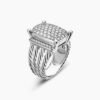 55EE7521-BA91-F895-F75A-7B2448A14C4F.jpg Wheaton® Ring Sterling Silver with Diamonds - 6