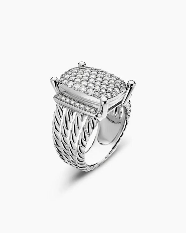 55EE7521-BA91-F895-F75A-7B2448A14C4F.jpg Wheaton® Ring Sterling Silver with Diamonds - 6