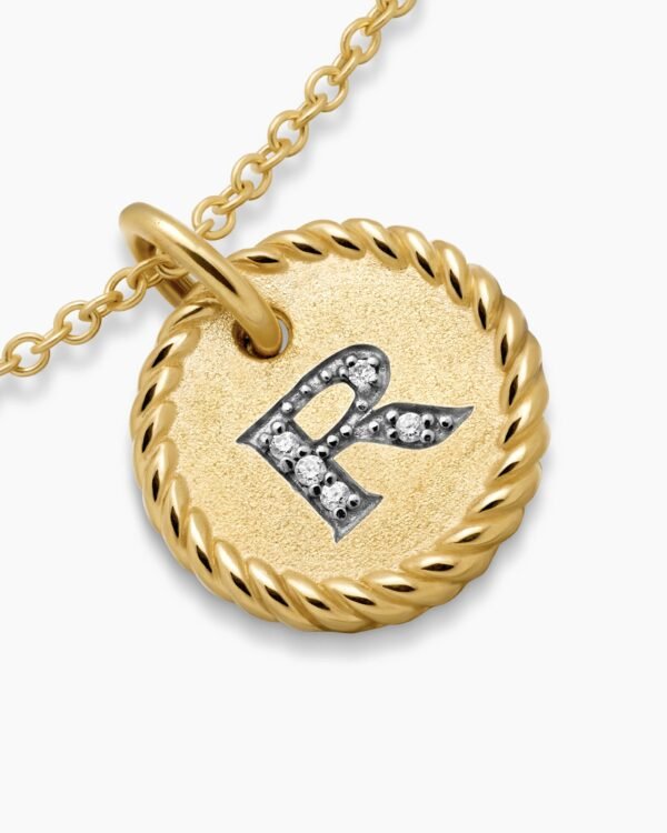 5628C143-60A5-3C82-501C-36A4751D0A4B.jpg Initial Charm Necklace 18K Yellow Gold with Diamond R