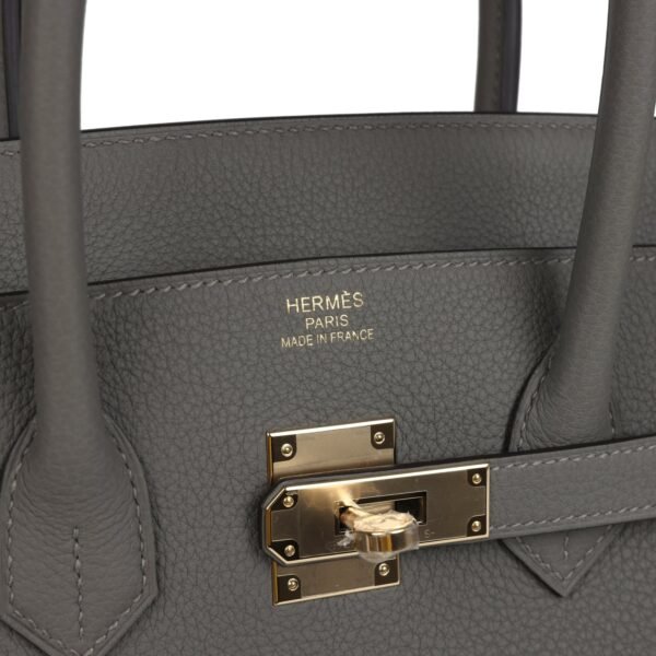 5771E6AB-1834-4DC8-5492-3C6F717BB2D7_f6e8ed4b-005f-4a05-a743-854c1c40dcff.jpg Birkin 30 Handbag Grey Togo with Gold Hardware