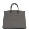 57A2EC3E-178B-A46E-C409-A263CD5D8673.jpg Birkin 25 Handbag Grey Togo with Gold Hardware