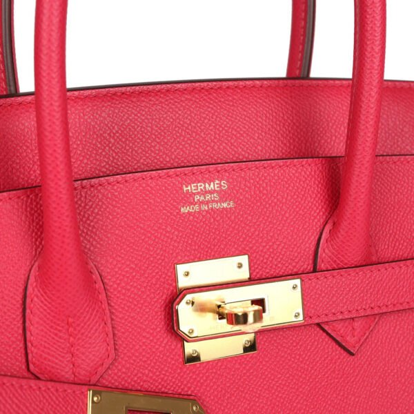Birkin 25 Rose Extreme Epsom Gold Hardware