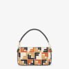 582712F2-1829-D3C9-D6F8-155D9CC537FD.jpg Fendi Baguette Multicolor canvas bag with FF embroidery - 26*16cm