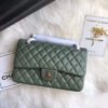 58322CC9-E19D-994D-B9B6-E7D041664BB2.jpg Chanel 1112 Green Medium Size 2.55 Lambskin Leather Flap Bag
