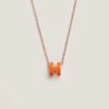 5931F537-D23E-2001-DA95-C5883563AE55.jpg Mini Pop H pendant - Orange Soie