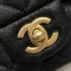 Chanel Mini Flap Bag With Top Handle Black For Women 7.8in/20cm