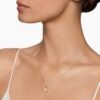 5A45DCAD-82DD-B858-2FD3-ECC5B9BF4745.jpg Initial Charm Necklace 18K Yellow Gold with Diamond X