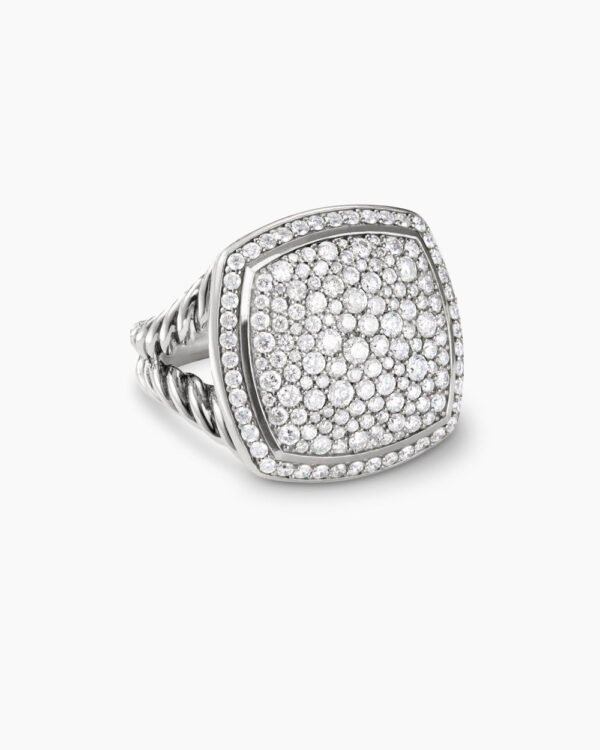 5AA16E98-A298-16BA-065F-7C32D5F865A9.jpg Albion Ring Sterling Silver with Pave Diamonds, 17mm