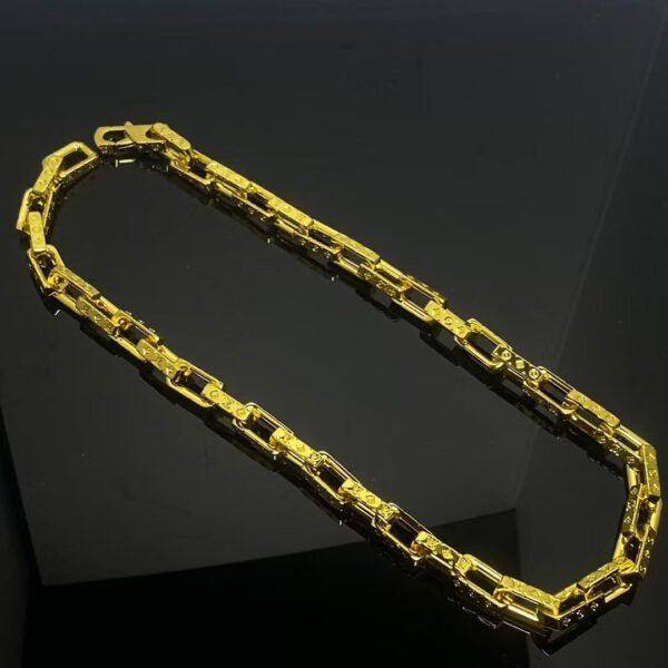 Monogram Chain Necklace