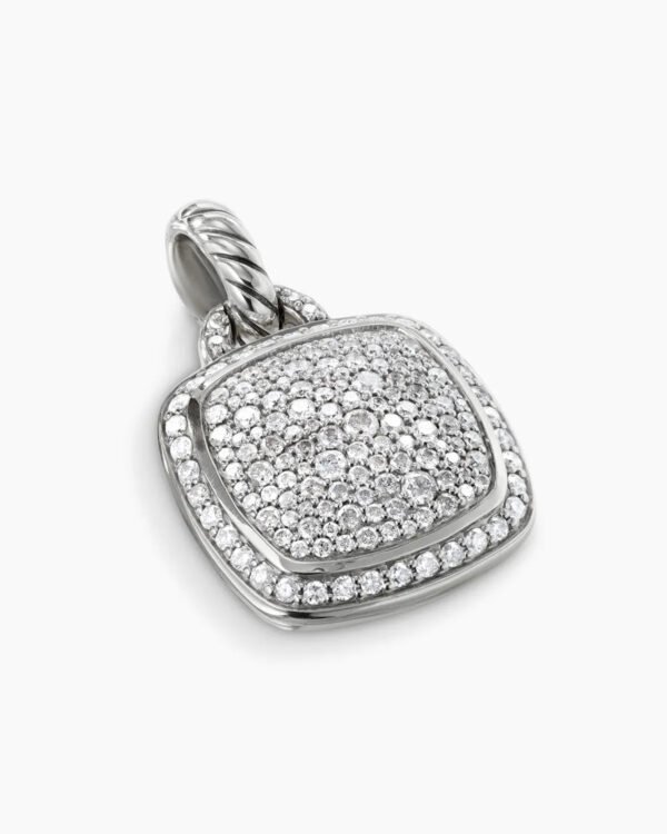 5CAA0778-74E2-4ABF-2A4E-5D2439FD7E88.jpg Albion® Pendant Sterling Silver with Pave Diamonds, 14mm