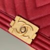 Chanel Medium Boy Handbag Red For Women 9.8in/25cm A67086