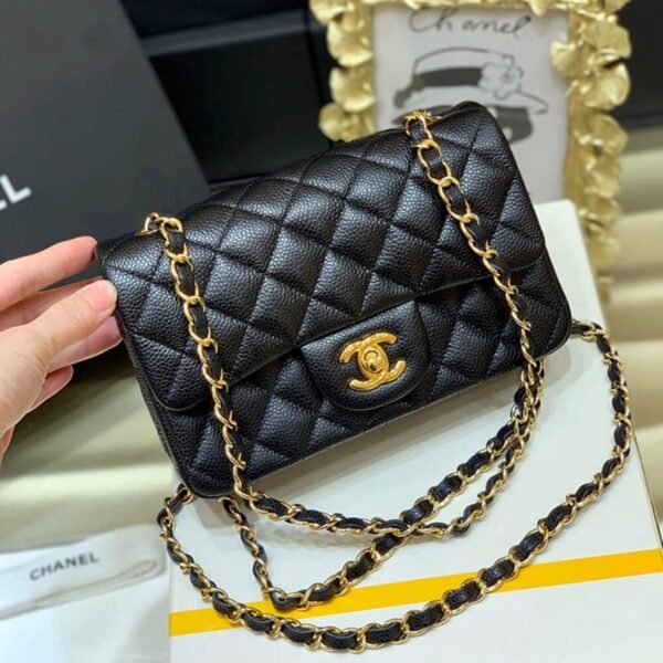 5D80A9D2-DD19-8B39-54CB-D6422BEBFF14.jpg Chanel Mini Flap Bag Black A69900