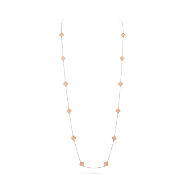 Sweet Alhambra long necklace, 16 motifs