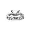 David Yurman  Cable Collectibles&reg; Pearl Ring with Diamonds - 6