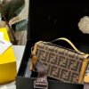 Fendi Baguette Sofe Trunk - Yellow
