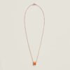 614F525D-83B6-5C61-F8A8-C06A1D207008.jpg Mini Pop H pendant - Orange Soie