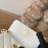 Chanel Clutch With Chain White For Women, Women&rsquo;s Bags 4.8in/12.3cm