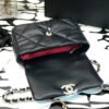 Chanel Classic Flap Bag Black For Women 10.2in/26cm