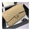 Chanel Pantent Leather 30Cm Class-Flap Bag A1113