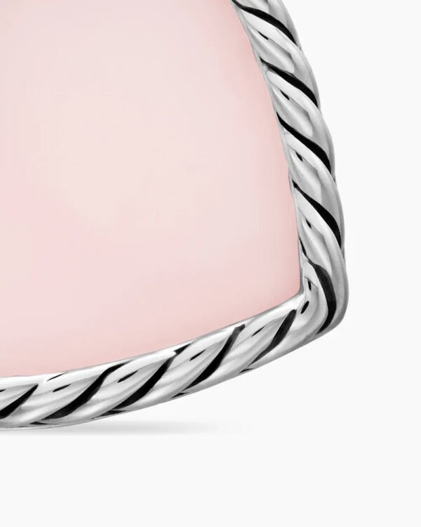 63FC91BF-0BD0-6F0D-E0CC-13ACBD083F22.jpg DY Elements® Heart Amulet Sterling Silver with Pink Opal and Diamonds