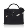64016F1D-6897-F164-CB07-597CA9BDFCF8.jpg Kelly 28 Retourne Bag Black Togo Leather with Palladium Hardware