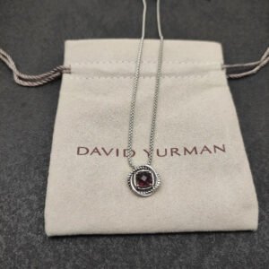 64577068-5C28-91B2-400A-7A2ECACAA266.jpg Petite Chatelaine® Necklace Sterling Silver with Amethyst, 10mm