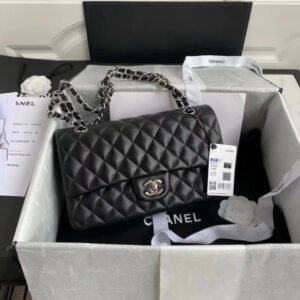 Chanel Pantent Leather Class-Flap Bag A01112