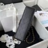 Chanel Small Classic Handbag Grained Calfskin & Gold-Tone Metal