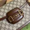 Gucci Horsebit 1955 Canvas Small Shoulder Bag