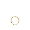 COCO CRUSH RING Quilted motif, small version, 18K BEIGE GOLD - 6