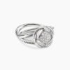 682E82B1-89B4-C655-3A38-E7FDD433F9C1.jpg Infinity Ring Sterling Silver with Diamonds, 13mm