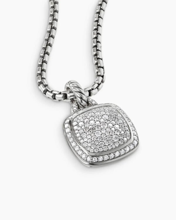 692A3A82-E7BE-CB2D-5524-830EA08DE83D.jpg Albion® Pendant Sterling Silver with Pave Diamonds, 14mm