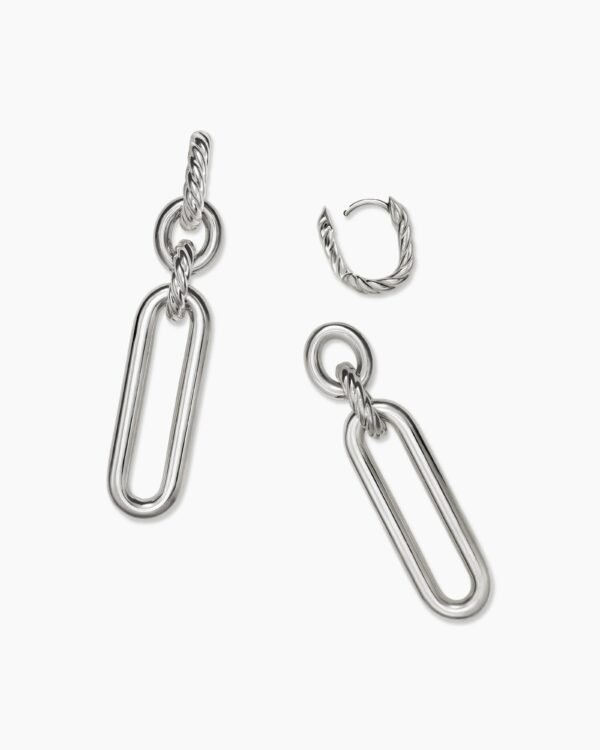 696A1D38-C641-6CFD-30D2-EEA5F048FB44.jpg Lexington Double Link Drop Earrings Sterling Silver, 53mm