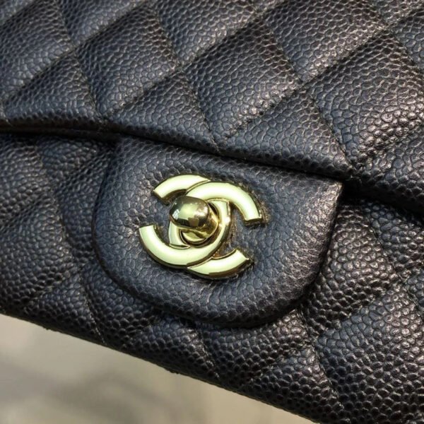 Chanel Mini Flap Bag Caviar Black For Women, Women&rsquo;s Bags, Shoulder And Crossbody Bags 6.7in/17cm A35200