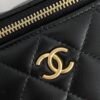 Chanel Small Vanity With Chain Black For Women, Women&rsquo;s Bags 4.3in/11cm