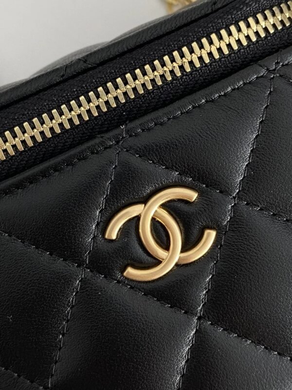 Chanel Small Vanity With Chain Black For Women, Women&rsquo;s Bags 4.3in/11cm