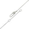 6A9CBE9A-ECCD-3D08-4C07-B1CB049B8DBE.jpg Square logo plate Silver 925 Ladies Necklace A-rank