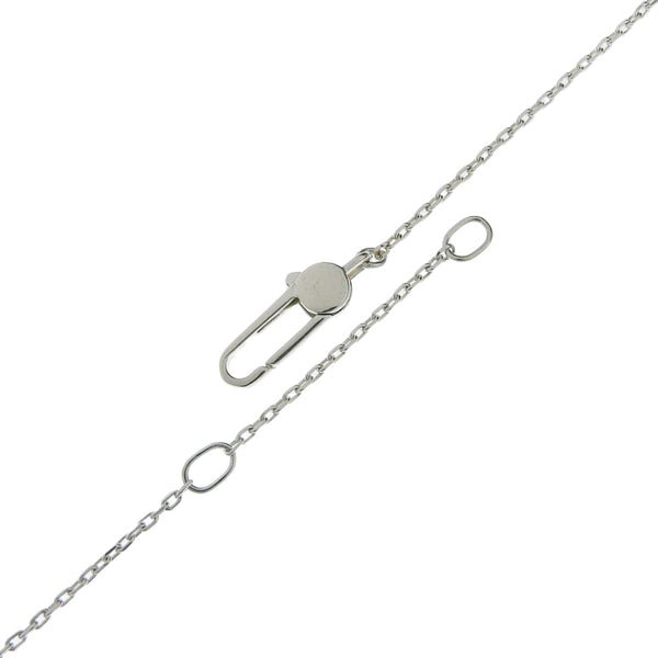 6A9CBE9A-ECCD-3D08-4C07-B1CB049B8DBE.jpg Square logo plate Silver 925 Ladies Necklace A-rank