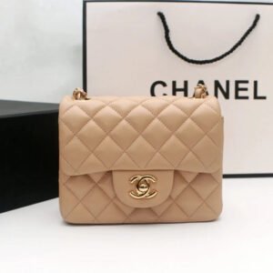 Chanel Lambskin 17Cm Class-Flap Bag 1115