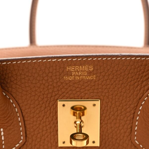 Birkin 35 Taurillon Clemence Gold Hardware