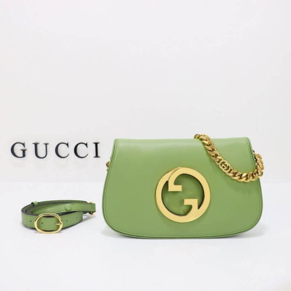 Gucci Blondie Leather Small Shoulder Bag