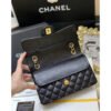 Chanel Small Class-Double Flap Bag A01113 Caviar Calfskin