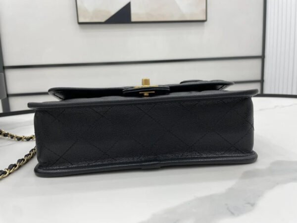 Chanel AS3653 22K Bag Black For Women, Women&rsquo;s Bags 9.8in/25cm