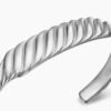 Sculpted Cable Contour Bracelet Sterling Silver, 12.9mm