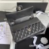 Chanel Pantent Leather Class-Flap Bag A01112