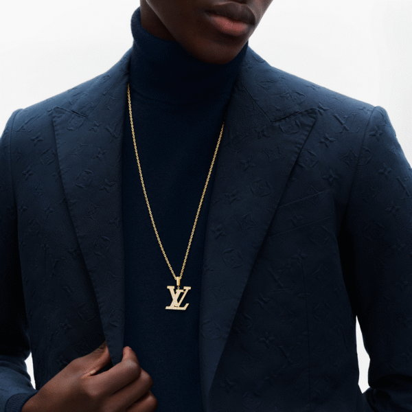 Large Pendant, Yellow Gold And Diamonds