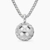 Pearl Classics Cable Halo Amulet Sterling Silver with Diamonds