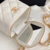 Chanel Small Vanity With Chain White For Women, Women&rsquo;s Bags 4.3in/11cm