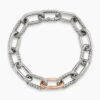 714FA3C6-11D5-E9B2-65E5-F082F368D8F4.jpg DY Madison® Chain Bracelet Sterling Silver with 18K Rose Gold