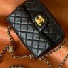 Chanel Classic Bag Black For Women, Women&rsquo;s Bags 7.1in/18cm